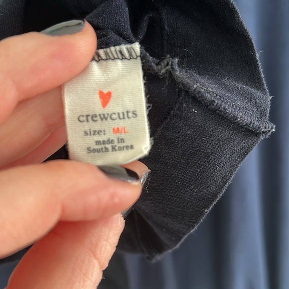 Boden sparkle navy blue romper with navy blue tights from crewcuts - Picture 5 of 5